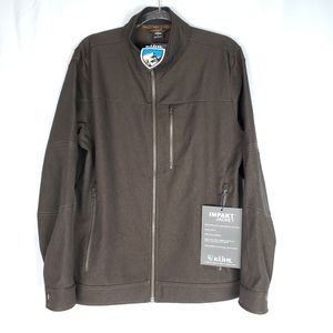 Kuhl mens impakt jacket espresso brown NWT size large